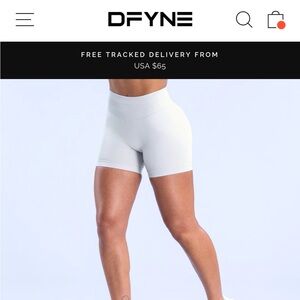 DFYNE impact shorts, lunar rock